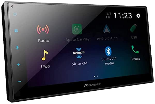 Pioneer Dmh-1770Nex 6.8" Bluetooth Android Auto Apple Carplay Siriusxm Ready - Receptor Multimedia Digital Negro