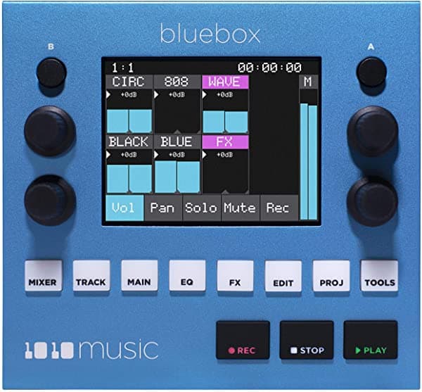 1010Music Bluebox Mezclador Y Grabador Digital Compacto