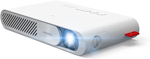 Wemax Go Ultra Proyector Láser Portátil - 300 Lúmenes Ansi Mini Pocket Dlp Proyectores - Soporte 1080P - Pantalla De Espejo Inalámbrico Para Android Ios - Proyección De Película Nocturna Para Viajes Camping L032FGN