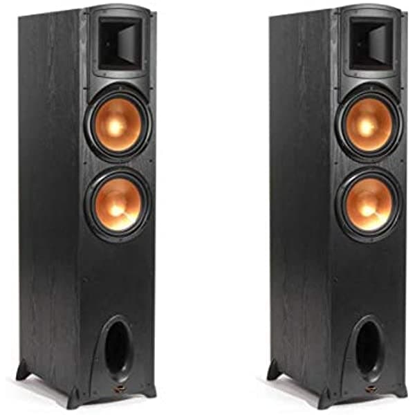 Klipsch Synergy Black Label F-300 - Altavoz De Pie Con Doble Woofer De 8 Pulgadas Par