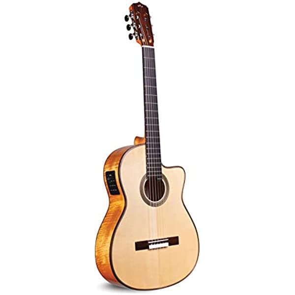 Cordoba Fusion 12 Maple Crossover Cutaway Guitarra De Nailon Acústico Eléctrico Y Eléctrico Serie Fusion 05412 -