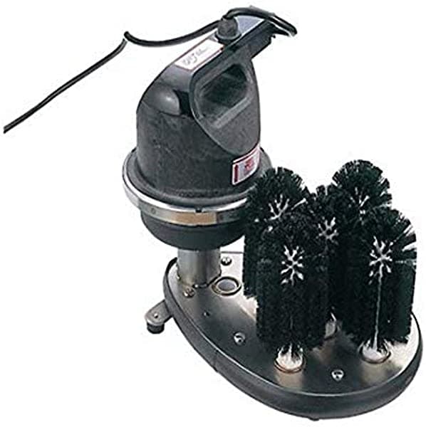 Bar Maid (Ss-100) - Arandela De Vidrio Eléctrica Sumergible De 5 Cepillos