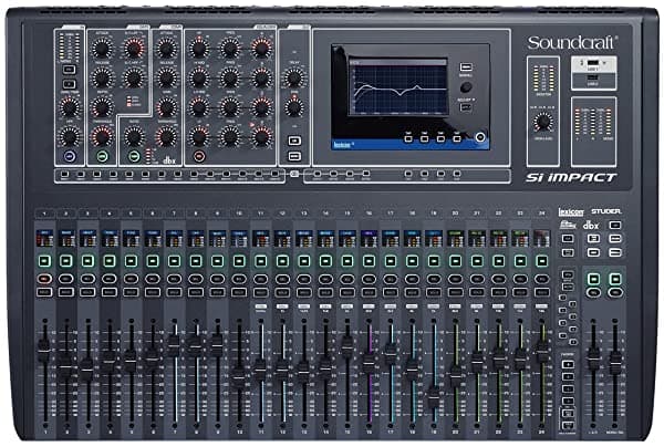 Soundcraft Si Impact Consola Digital de 40 Canales con Control Remoto por iPad