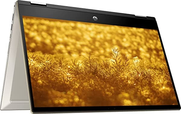 HP Flagship Pavilion x360 2022 14" Pantalla Tactil 2 en 1 Notebook Intel Core i5-1135G7 (supera al i7-1065G7) 16GB de RAM SSD PCIe de 512GB Graficos Intel Iris Xe Teclado Retroiluminado Lector de Huellas Dactilares Win 11 HP Envy