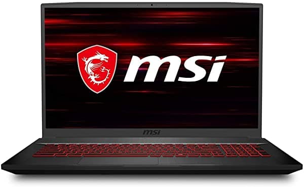 Msi Laptop Delgada Para Juegos Gf75 Pantalla De 17.3" A 144 Hz Intel Core I5-10300H Nvidia Geforce Gtx 1650 8 Gb De Ram Unidad De Estado Sólido Ssd Nvme De 512 Gb Win10 Negro (10Scxr-617) GF75617