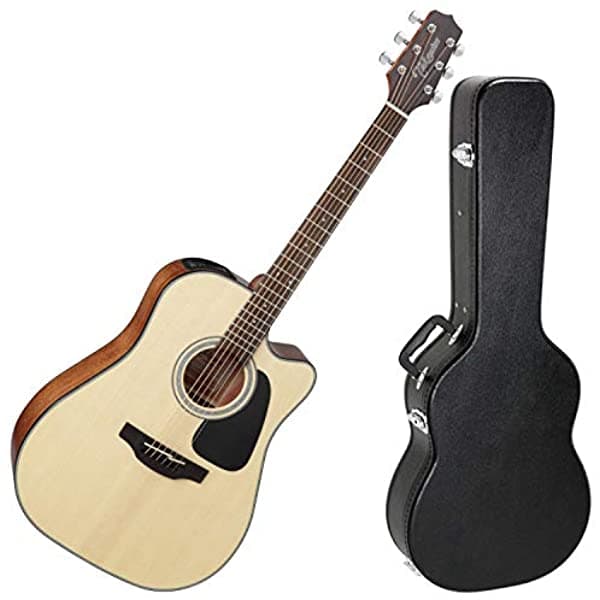 Takamine G-Series GD30CE-NAT Dreadnought Cutaway Guitarra Electroacustica con Estuche Rigido GD30CE-NAT BUNDLE