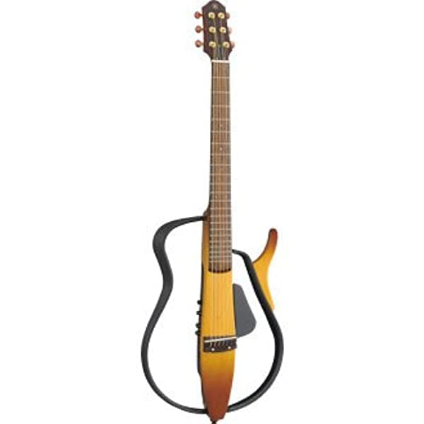 Yamaha SLG110S - Natural Silent Guitarra Electroacustica de Cuerdas de Acero