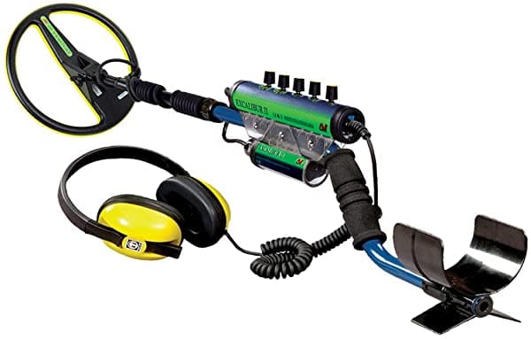 Minelab Excalibur Ii - Paquete 1000 Con Auriculares Cargador De Coche Y Baterías Recargables Extra