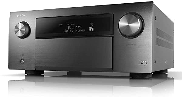 Denon Avra110Gs - Receptor Av De 110 Años De Edición De Aniversario De 13.2 Ch 8 K Con Audio 3D Heos Integrado Y Control De Voz (Grafito Plateado)