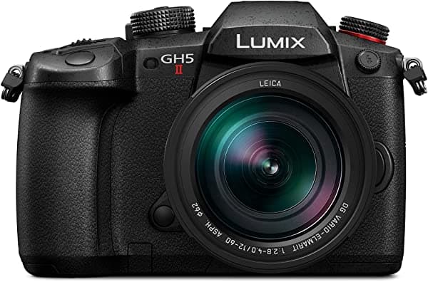 Panasonic Lumix Gh5M2 Cámara Micro De Cuatro Tercios Sin Espejo De 20.3 Mp Con Transmisión En Vivo Video 4K 422 De 10 Bits Estabilizador De Imagen De 5 Ejes Lente Leica F2.8-4.0 De 0.472-2.362 In Dc-Gh5M2Lk