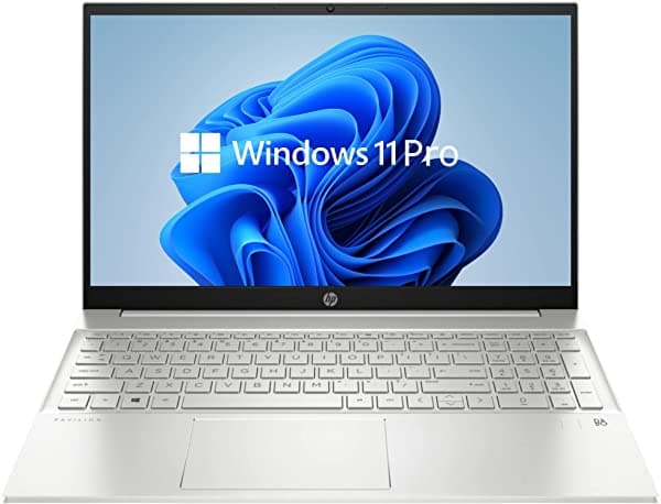 Laptop Hp Pavilion 15 Para Negocios Pantalla Full Hd De 15.6 Pulgadas Procesador Intel Core I7-1195G7 32 Gb De Ram Ssd De 1 Tb Lector De Huellas Dactilares Hdmi Cámara Web Windows 11 Pro Plateado