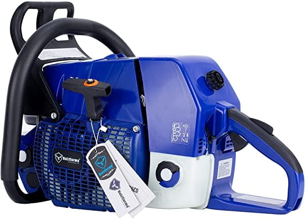 Holzfforma Blue Thunder G888 - Cabezal De Potencia De Motosierra De Gasolina De 122 Cc Sin Barra Guía Y Cadena Son Compatibles Con Motosierra Ms880 088