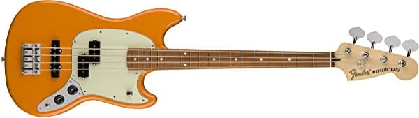 Fender Mustang Bajo Pj - Capri Naranja 0144053582