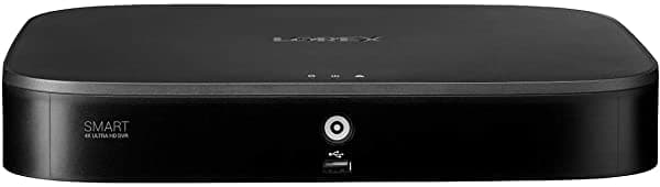 Lorex D861A63B 16 Canales 4K Ultra Hd 3Tb Disco Duro Sistema De Seguridad Dvr Con Detección De Movimiento Inteligente Y Control De Voz De Hogar Inteligente Buton Búsqueda Inteligente Negro