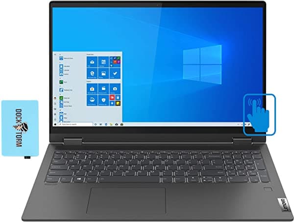 Lenovo Ideapad Flex 5 15Iil05 Home Y Business Laptop (Intel I7-1065G7 4-Core 16Gb Ram 512Gb Pcie Ssd Intel Iris Plus 15.6" Touch Full Hd (1920X1080) Huella Dactilar Wifi Win 10 Pro) Con Hub Usb