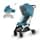 Uppababy Minu Cochecito +From Birth Kit - Ryan (Teal Melange/Plata/Cuero Sillín) 0818-MIN-US-RYN + 0918-MBK-US-RYN
