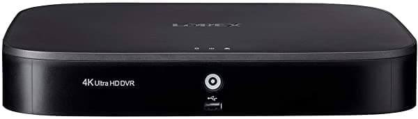Lorex D841A63B 16 Canales 4K Ultra Hd 3Tb Disco Duro Sistema De Seguridad Dvr Con Tecnología Avanzada De Detección De Movimiento Y Control De Voz Inteligente Para El Hogar Negro D841A63B-W