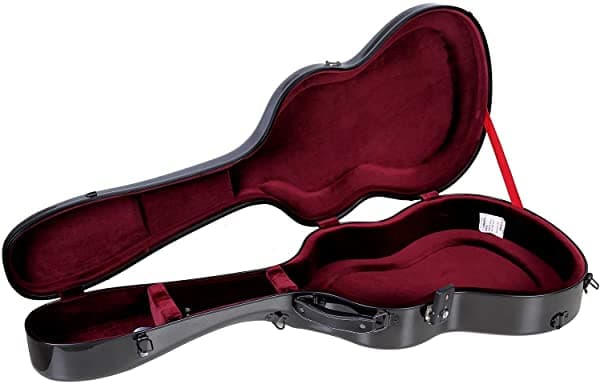 Crossrock Air Carbon 4/4 - Carcasa Rígida Para Guitarra Clásica 100% Fibra De Carbono Con Mochila Y Cubierta Protectora Color Negro Metálico (Crf6000Cmbk)