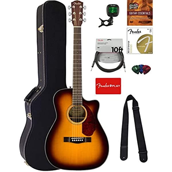Conjuntos De Guitarra Acústicas Fender Cd-60. AUS-0962710232-COMBO-PRO