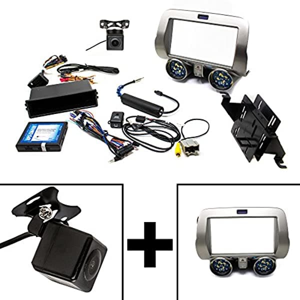 Pac Rpk5-Gm4101 Chevy Camaro Kit De Repuesto De Radio Integrado Con Leva De Respaldo