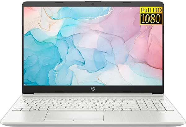 Hp Portátil 15.6 Pantalla Ips Fhd 1080P Intel Core I3-1115G4 De 11ª Generación Memoria Ram Ddr4 De 8 Gb Ssd Pcie De 512 Gb Hdmi Wifi Bluetooth Lector De Huellas Dactilares Win10 Home Plata (Modelo Hp Notebook 2022) 15DW30