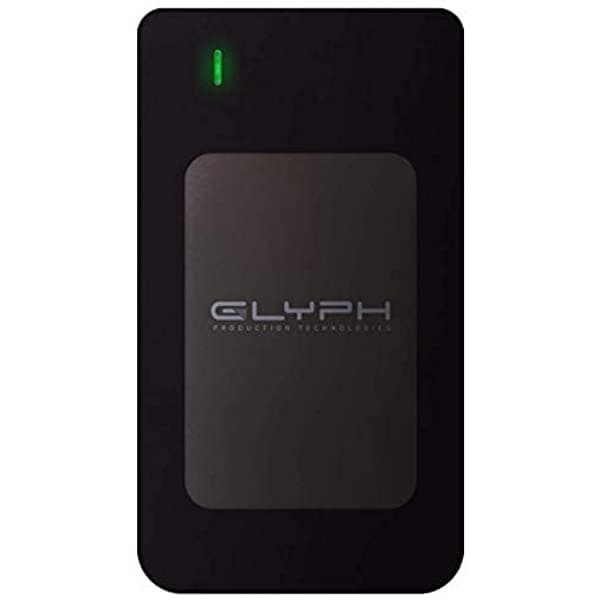 Glyph Atom Raid Ssd (Usb-C Externo Usb 3.0 Thunderbolt 3) (4 Tb Negro)