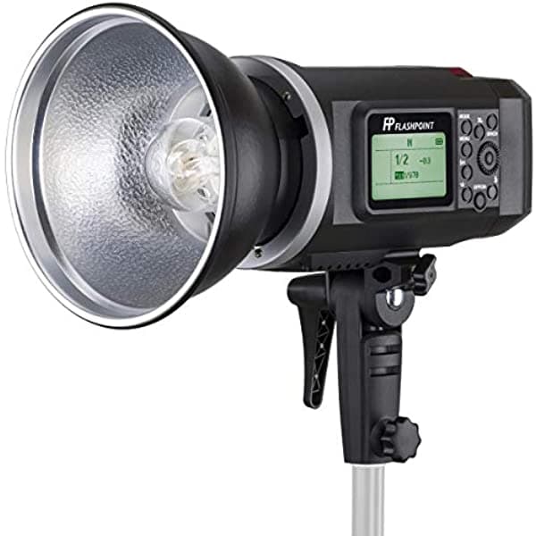 Flashpoint Xplor 600 Hss Monolight Alimentado Por Batería Con Sistema De Radio R2 Integrado De 2.4 Ghz Soporte Bowens (Ad600)