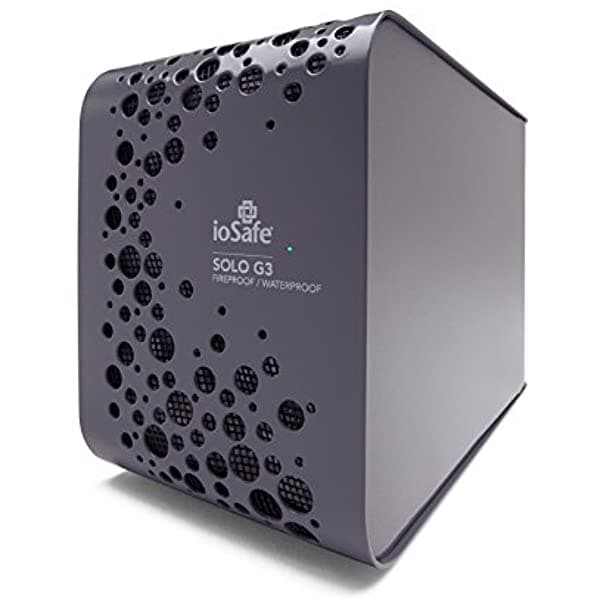 Iosafe Solo G3 - Disco Duro Externo Resistente Al Fuego Y Al Agua Color Gris Peltre (Sk4Tb)
