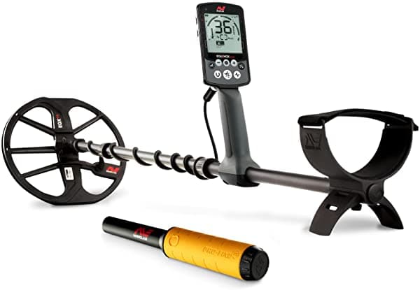 Minelab Equinox 800 Multi-Iq Detector De Metales Submarinos Y Pro-Encontrar 20 Pinpointer