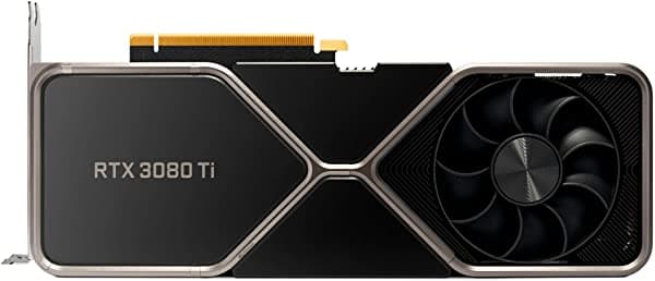 Geforce Rtx 3080 Ti 12Gb Gddr6X Pci Express 4.0 Tarjeta Gráfica Titanio Y Negro
