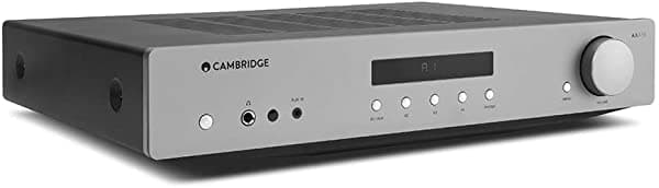 Cambridge Audio Axa35 Amplificador Estéreo Integrado De 35 Vatios De 2 Canales | Telono-Escenario Integrado | Jack De 0.25 Pulgadas Auxiliar De 0.138 In C11083