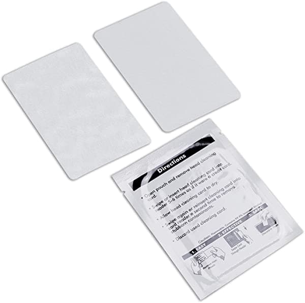 cleansky Cr80 Cleaning Cards Dual Side Presaturated Card Reader Cleaner Swipe Head Cleaning Cards Ck-Cr80 (1500Pcs)