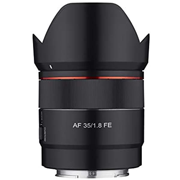 Rokinon Lente Gran Angular Compacta Full Frame f1.8 De 1.378 Pulgadas Para Sony E Mount Negro IO3518-E