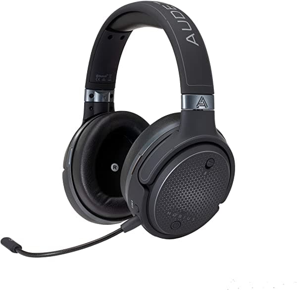Audeze Mobius Premium 3D Gaming Headset Con Sonido Envolvente Seguimiento De La Cabeza Y Bluetooth. Auriculares De Juego Para Pc Ps4 Y Otros. Firmware V5. 200-MB-1118-01