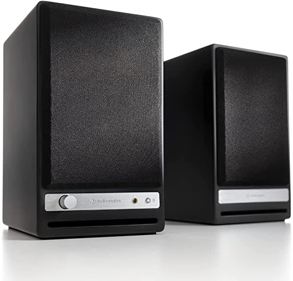 Audioengine Hd3 Hablante Inalámbrico | Altavoces De Monitor De Escritorio | Home Music Sistema Aptx Hd Bluetooth Altavoces Estéreo De Estantería Alime HD3-BLK