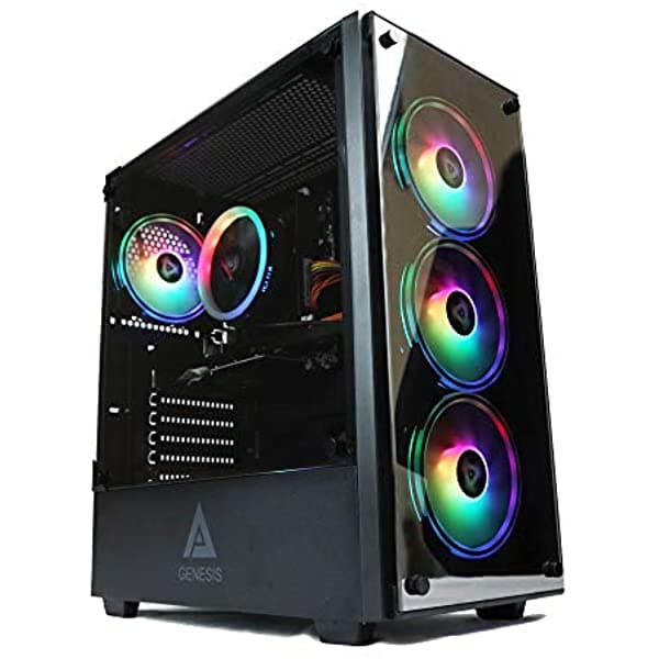 Kepler Systems Pc Gaming Desktop Computadora Genesis Design I5 2500 3.30 Ghz 8 Gb Ddr3 Ram Geforce Gtx 750 2 Gb Gráfico Unidad Ssd De 500 Gb Potencia De 550 W Lista Para Wifi