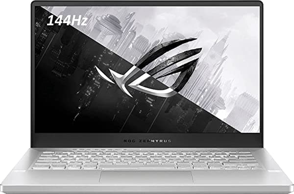 Asus Rog Zephyrus G14 - Portátil Para Juegos Pantalla Ips Full Hd De 14 Pulgadas 144 Hz Memoria De 16 Gb Ssd De 1 Tb Amd Ryzen 9 5900Hs Nvidia Geforce Rtx 3060 Alfombrilla Para Ratón Tikbot Blanco
