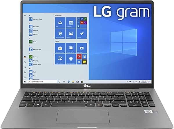 Lg Gram 17Z90N - Laptop Ips De 17 Pulgadas Ultra Ligero (2560 X 1600) Intel Core I5 De 10ª Generación 8 Gb De Ram Ssd De 512 Gb Color Plateado Oscuro 17Z90N-R.ARS6U1