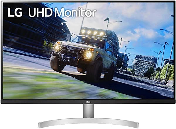 Lg Monitor 32Un500-W 32" Uhd (3840 X 2160) Amd Freesync Dci-P3 90% Gama De Colores Hdr10 Altavoces Integrados Diseño Virtualmente Sin Bordes De 3 Lados Plata/Blanco