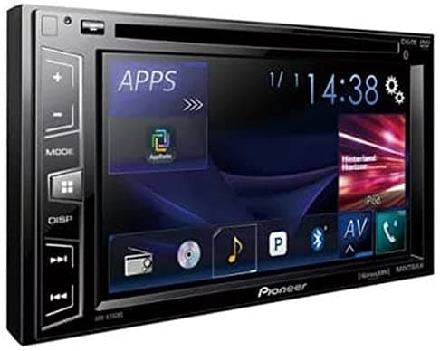 Pioneer AVH-X390BS - Estéreo para Auto con Bluetooth en el Tablero DVD/CD/AM/FM con Pantalla WVGA de 6.2 Pulgadas Listo para Sirius XM