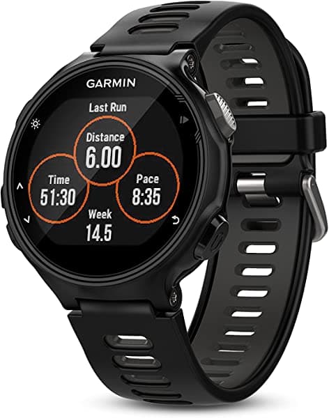 Garmin Forerunner 735XT Reloj GPS Multideporte con Sensor de Frecuencia Cardíaca, Negro/Gris 010-01614-00