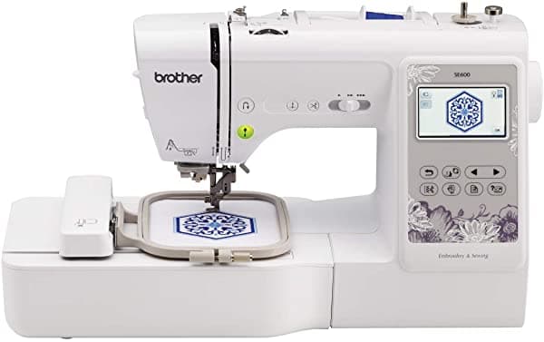 Máquina De Coser Brother Se600 Para Costura Y Bordado