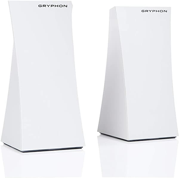 Gryphon Enrutador De Control Parental Y Sistema Wifi De Malla - Hasta 6000 Pies Cuadrados De Malla Con Enrutador Seguro De Malware Protección Y Seguridad Para El Hogar Ac3000 Tri-Band Router Inalámbrico Wifi Extensor Para Hogar Inteligente 99999