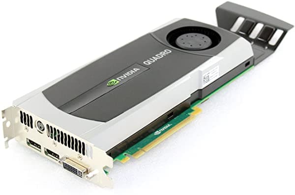 Unknown Tarjeta Gráfica Hp 616078-001 Nvidia Quadro 6000 Pcie - Con Memoria Gpu Gddr5 De 60 Gb Resolución Máxima 2560 X 1600 Consumo Máximo De Energía 204 W Una Conexión Dual Link Dvi-I Y Dos Conexiones Displayports