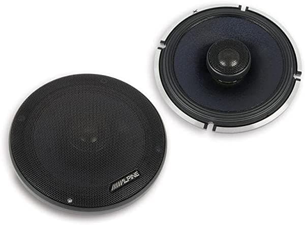 Alpine X-S65 Parlantes Coaxiales De Grado De Competencia De 2 Vías