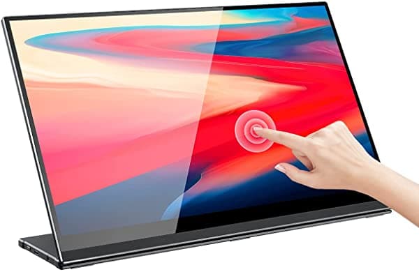 VisionOwl 4K 13.3 Pulgadas Portátil Monitor Táctil 3840X2160 Auto-Rotación Hdr Freesync Uhd Usb-C Pantalla Con Kickstand Dual Type-C Mini Altavoces Hdmi Para Ps4 Ps5 Xbox Switch Teléfono Inteligente Pc Portátil Y13LBU