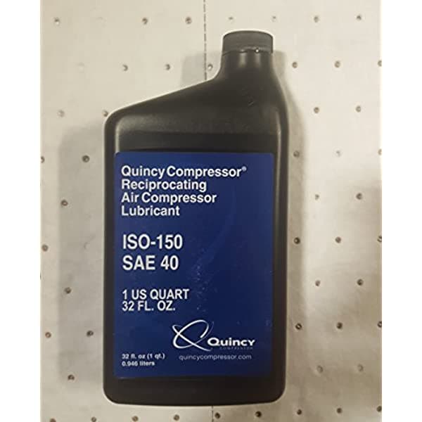 Quincy Compressor Quin-Cip Aceite Del Compresor 40 W -- Iso 150 Quart Parte # 2024601401