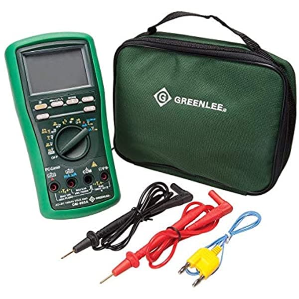 Greenlee - Dmm 500K Cuenta (Dm-860A) Instrumentos De Prueba Elec (Dm-860A)