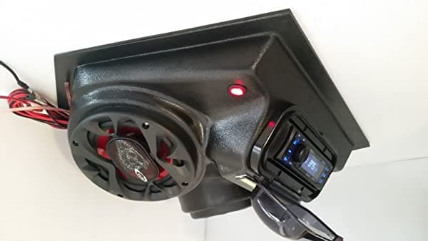 ThunderBuckets ¡Nuevo! Consola De Radio Estéreo Utv Polaris Rzr Ranger General De 6.5" Altavoces BKS-01