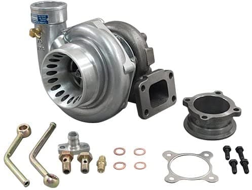 CXRacing Gt35 T3 Turbo Cargador Anti-Surge 500+ Hp + Aceite V-Band 10332001457